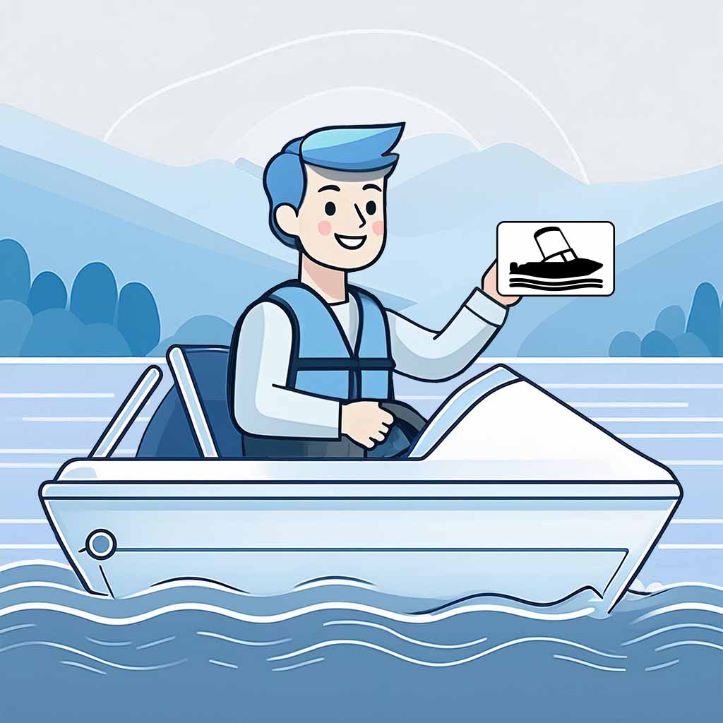 A person holding a Boat Licence, having successfully passed the NSW Boat Licence Theory & Test Course