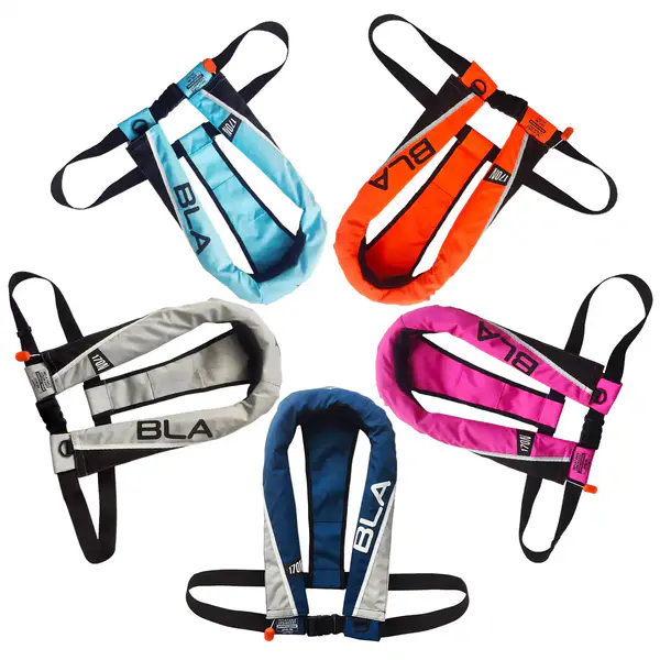BLA L170N colour options: Navy, Grey, Hi Viz Orange, Ice Blue, Pink